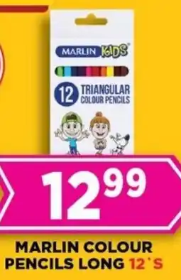 Goal Supermarket Marlin colour pencils long offer