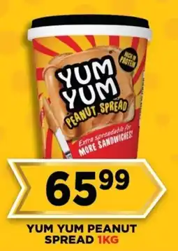 Goal Supermarket Yum yum peanut spread offer