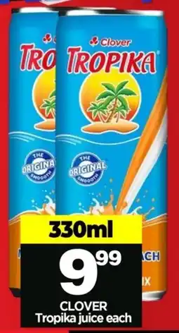 Choppies Clover Tropika Juice offer