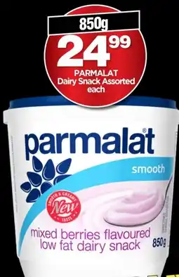 Choppies Parmalat Dairy Snack Assorted offer