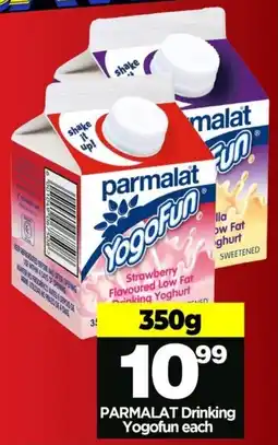 Choppies Parmalat Drinking Yogofun offer