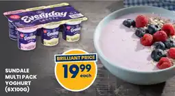 Econo Foods Sundale multi pack yoghurt offer