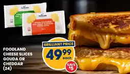 Econo Foods Foodland cheese slices gouda or cheddar offer