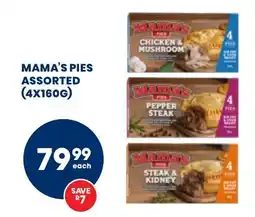 Econo Foods Mama's pies assorted offer