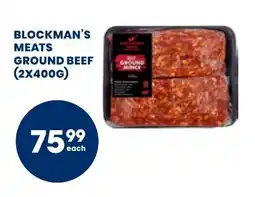 Econo Foods Blockman's meats ground beef offer