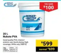 Builders Express Bergermaster offer