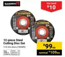 Builders Express Blacksmith Steel Cutting Disc Set offer