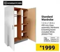 Builders Express Home&Kitchen Standard Wardrobe offer