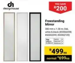 Builders Express Design House Freestanding Mirror offer
