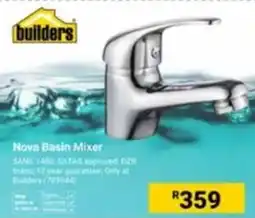 Builders Express Builders Nova Basin Mixer offer