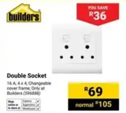 Builders Express Builders Double Socket offer
