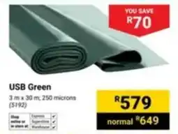 Builders Express USB Green offer