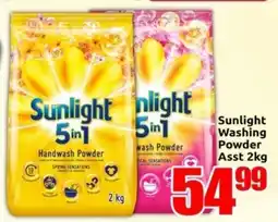 Three Star Cash and Carry Sunlight Washing Powder Asst offer