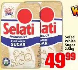 Three Star Cash and Carry Selati White Sugar offer