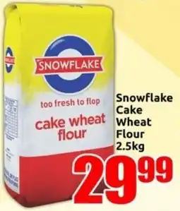 Three Star Cash and Carry Snowflake Cake Wheat Flour offer