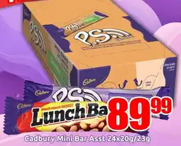 Three Star Cash and Carry Cadbury Mini Bar Asst offer
