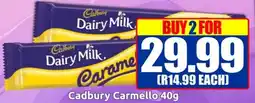 Three Star Cash and Carry Cadbury Carmello offer