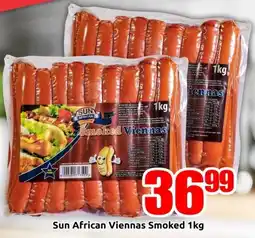 Three Star Cash and Carry Sun African Viennas Smoked offer