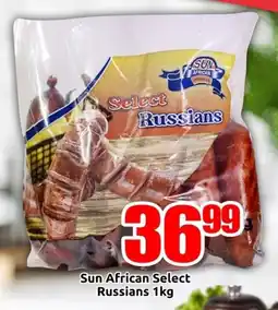 Three Star Cash and Carry Sun African Select Russians offer