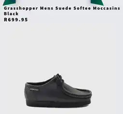 Tekkie Town Grasshopper Mens Suede Softee Moccasins Black offer