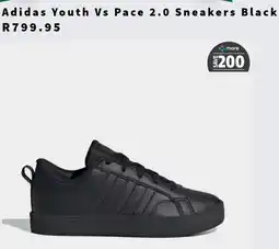 Tekkie Town Adidas Youth Vs Pace 2.0 Sneakers Black offer