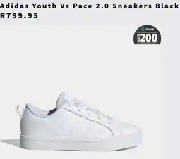 Tekkie Town Adidas Youth Vs Pace 2.0 Sneakers Black offer