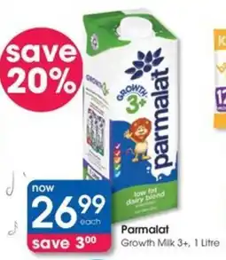 Clicks Parmalat Growth Milk 3+ offer