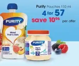 Clicks Purity Pouches offer