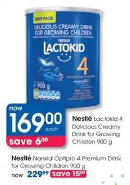 Clicks Nestlé Lactokid 4 Delicious Creamy Drink for Growing Children offer