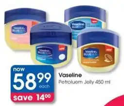 Clicks Vaseline Petroluem Jelly offer
