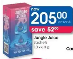 Clicks Jungle Juice Sachets offer