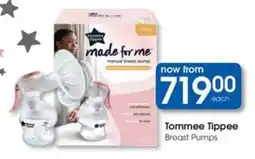 Clicks Tommee Tippee Breast Pumps offer
