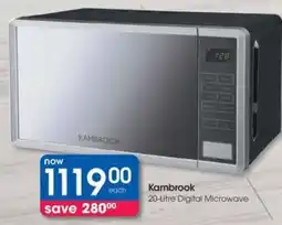 Clicks Kambrook Digital Microwave offer