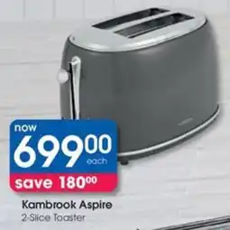 Clicks Kambrook Aspire 2-Slice Toaster offer