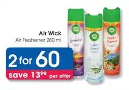 Clicks Air Wick Air Freshener offer