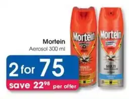 Clicks Mortein Aerosol offer
