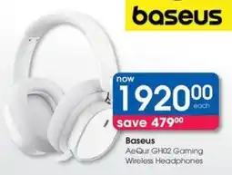Clicks Baseus AeQur GH02 Gaming Wireless Headphones offer