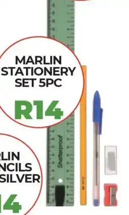 1UP Marlin stationery set offer