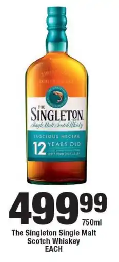 OK Liquor The Singleton Single Malt Scotch Whiskey offer