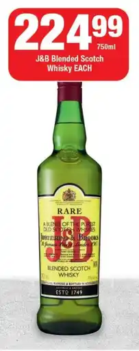 OK Liquor J&B Blended Scotch Whisky offer