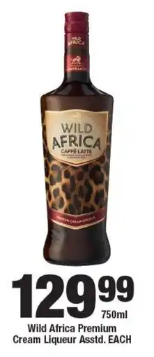 OK Liquor Wild Africa Premium Cream Liqueur offer