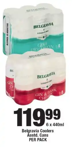 OK Liquor Belgravia Coolers Asstd. Cans offer