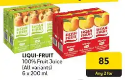 Makro LIQUI-FRUIT 100% Fruit Juice offer