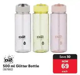 Makro O2 to go Glitter Bottle offer