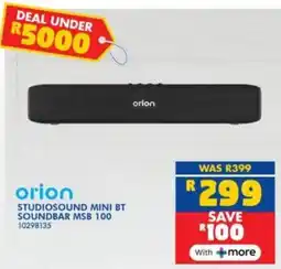 Russells Orion studio sound mini bt soundbar msb 100 offer