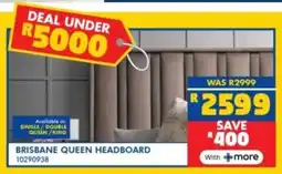 Russells Brisbane queen headboard offer