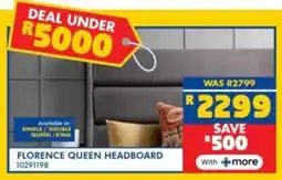 Russells Florence queen headboard offer