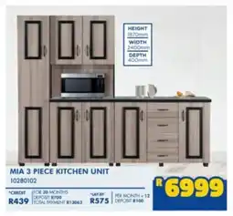 Russells Mia kitchen unit offer