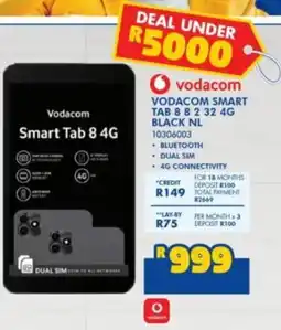 Russells Vodacom Smart Tab 8 4G offer
