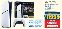 Russells PS5 Slim Digital Bundle + EA FC 26 offer